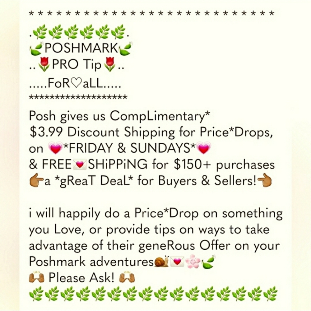 Free Shipping & $3.99 Shipping On Friday & Sunday… - image 2